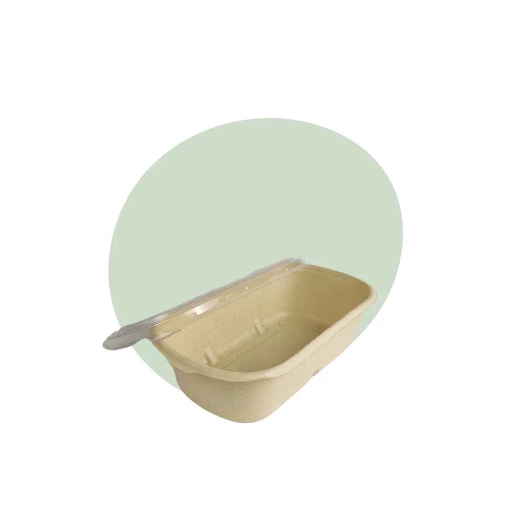 Long Bagasse Bowl - 850ml