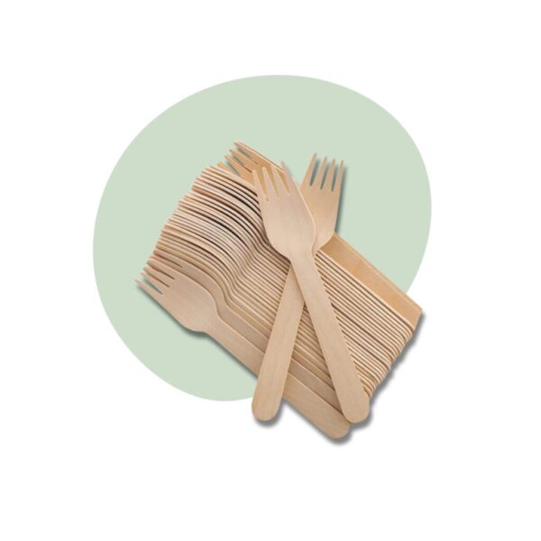 Pack of Forks - Birchwood